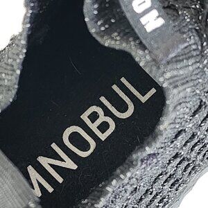 NOBULL Diamond Women's 6.5 Black Knit Athletic Running Shoes "Read Description"